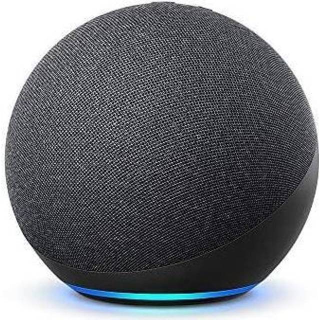 Amazon - Echo (4th Gen) With premium sound, smart home hub, and Alexa - Charcoal