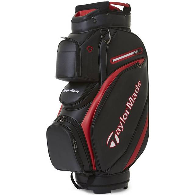 TaylorMade 2023 Deluxe vagnväska (svart/röd)
