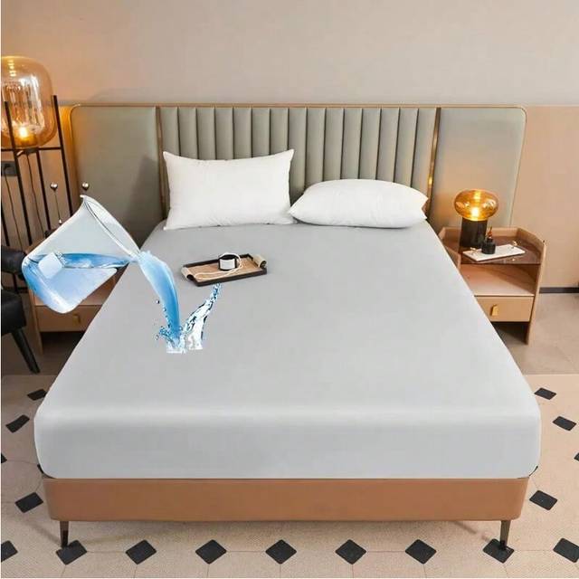(5, 180x200x25cm 1pc) Cartoon Pink Peach Waterproof Fitted Sheet Kid Kawaii Bedding Girl Lovely Bear Bed Sheets Cute Fruits Mattress Cover Room Decor