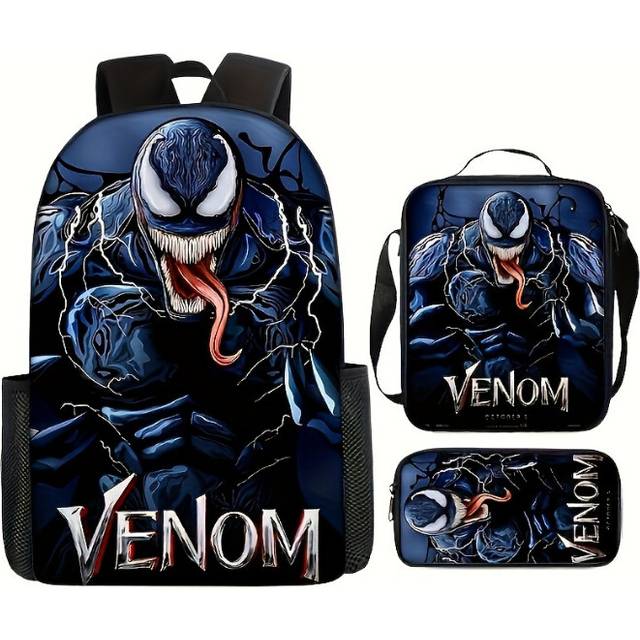 (56, 17-inch backpack) Marvel Spider-Man Avengers peripheral street fashion middle school student schoolbag backpack cartoon anime backpack