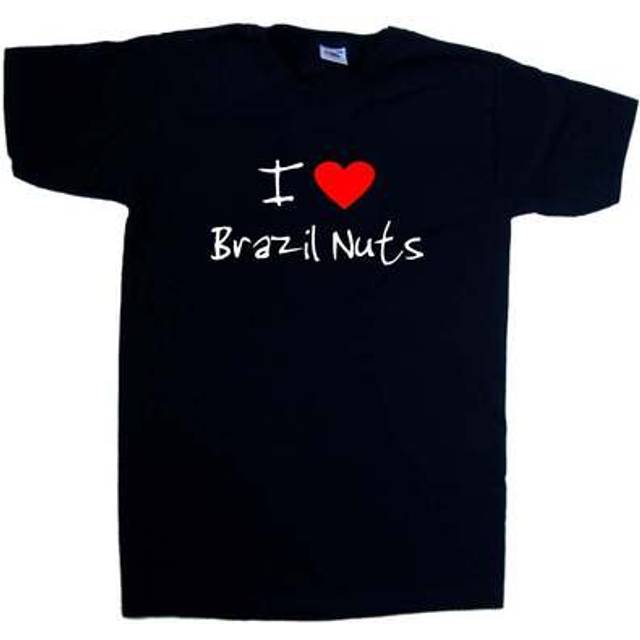 I Love Heart Brazil Nuts V-neck T-shirt