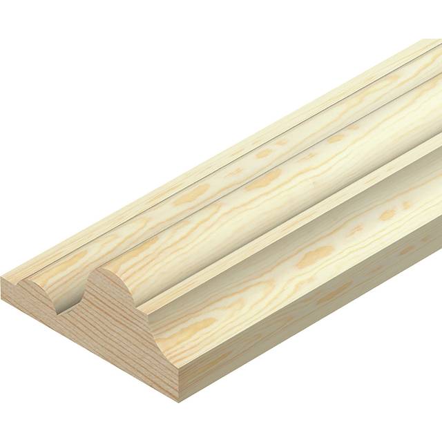 TM482 Pine Dado Rail 45x20x2400mm PEFC
