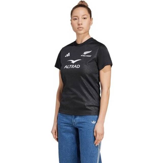 Black Ferns Womens Rugby World Cup 2025 adidas Supporters T-Shirt - Womens