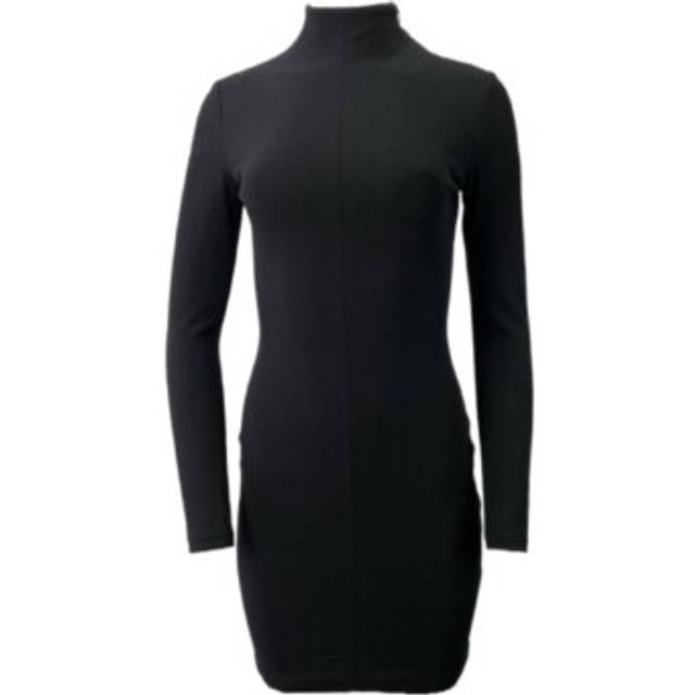 Solace London Black Pavon Mini Open Back Dress Size Us 4