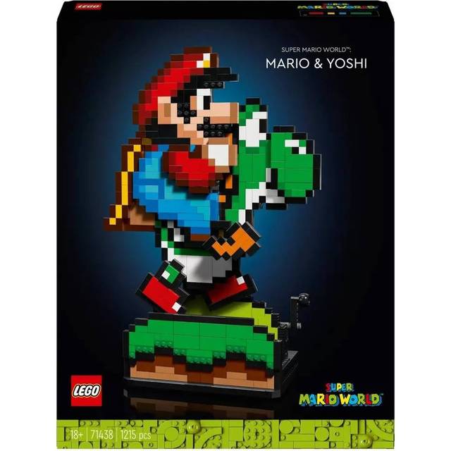 LEGO Super Mario World: Mario & Yoshi Set for Adults 71438