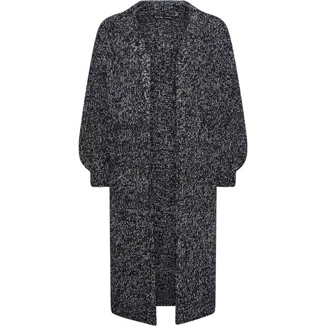 Yours Plus Size Grey Hooded Longline Cardigan Size 22-24