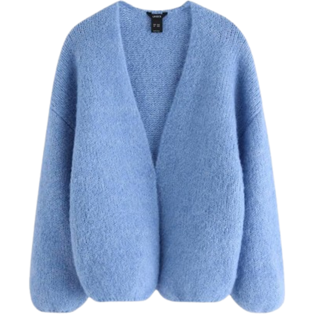 Stickad cardigan