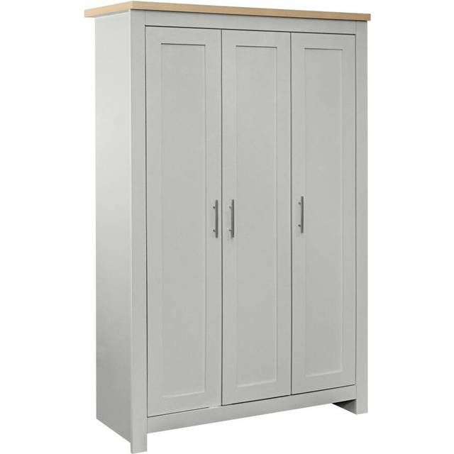 Birlea Highgate 3 Door Wardrobe Highgate Grey Wardrobe