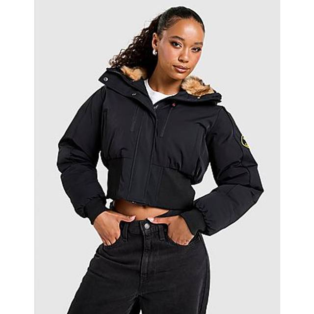 Zavetti Canada Ossani Bomber Jacket - Black - Womens - XL