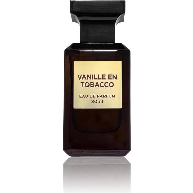Fragrance World – Vanilj En Tobak EDP 80 ml unisex parfym | Aromatic Signature Note Perfumes for Män & Kvinnor Exclusive