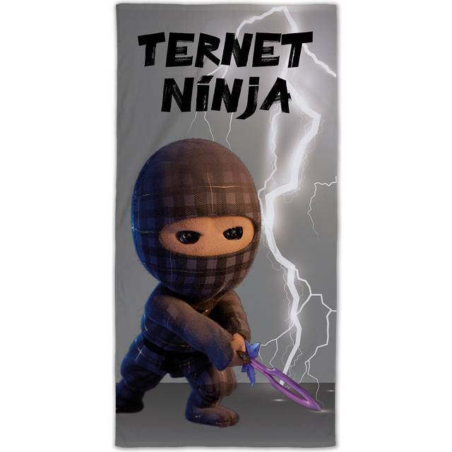 Licens Ternet Ninja Håndklæde 70x140 cm Blødt Badehåndklæde