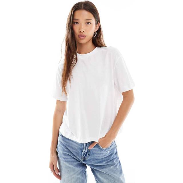 New Look Women's Black Boxy Fit T-Shirt - UK 12