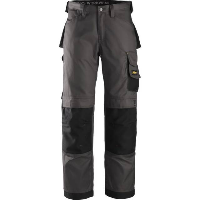 Snickers 3312 Mens DuraTwill Work Trousers Dark Grey 30" 28"