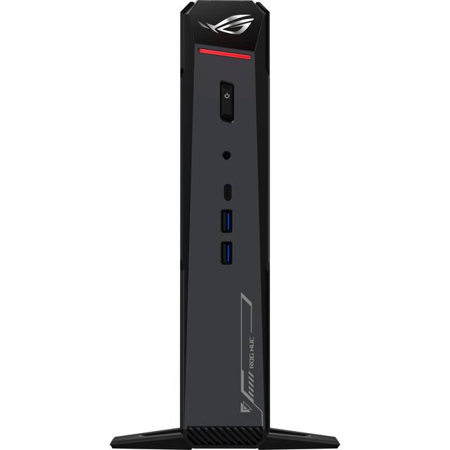 ASUS ROG NUC RNUC15JNK9X389A2 - Mini-PC spel - Core Ultra 9 275HX / upp till 5.4 GHz - RAM 32 GB - SSD 1 TB - NVMe - GeForce RTX 5070 Ti - IEEE 802.11be (Wi-Fi 7), IEEE 802.11ax (Wi-Fi 6), Gigabit Ethernet, 2.5 Gigabit Ethernet, Bluetooth 5.3 - Win 11 Hom