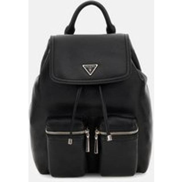 Guess Manhattan II Flap Backpack Rygsæk - Sort