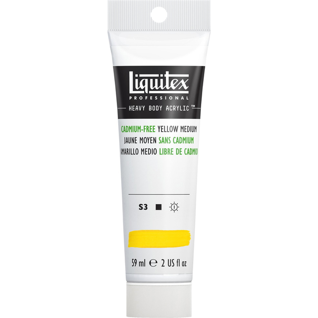 Liquitex Cadmium Free Heavy Body Acrylic Paint 59ml Assorted - YELLMED