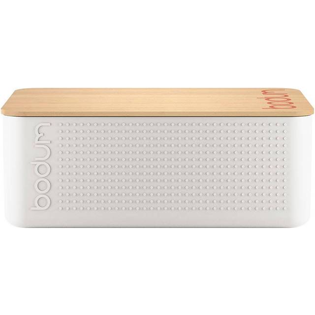 Bistro Bread Box, White