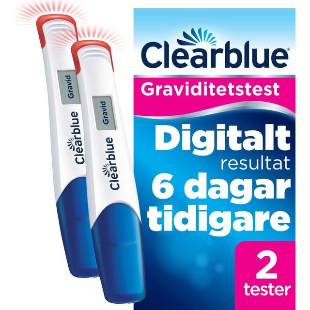 Clearblue Digitalt Ultratidigt graviditetstest 2 st. förp.