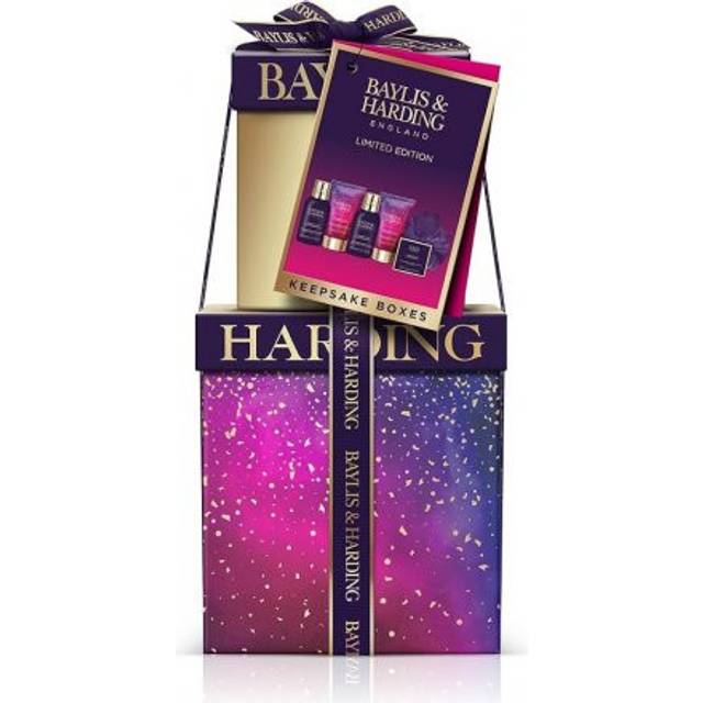 Baylis & Harding Midnight Fig & Pomegranate Luxury Pamper Present Gift Box Set