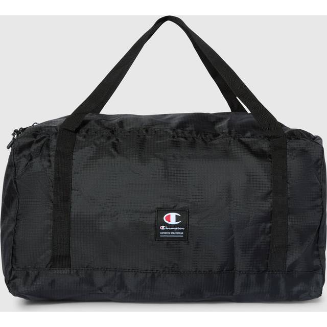 Packable Ripstop Travel Duffel Bag Black