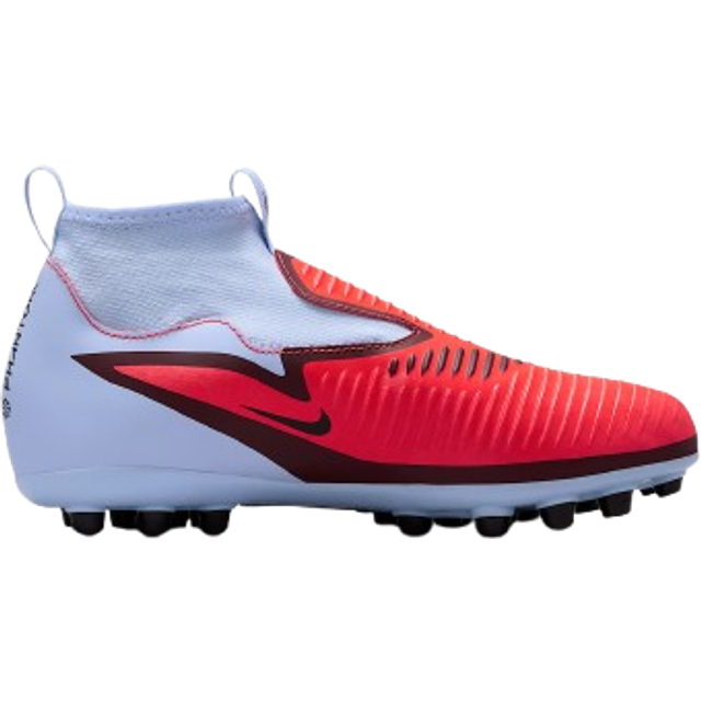 Nike Jr. Phantom 6 High Academy Artificial-Grass Football Boot - Blue - 2