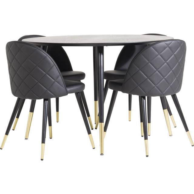 Matgrupp Dipp med stolarna Velvet