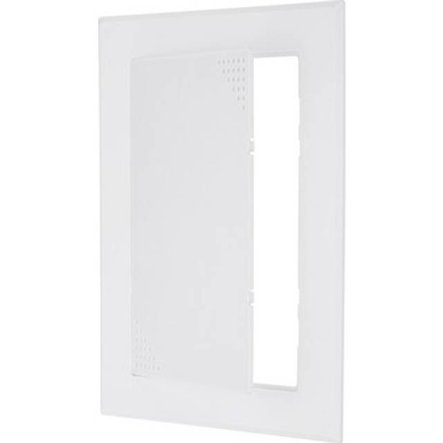 7x5 Inch(178x123mm) Self-adhesive Access Panel With Air Vent Hole, White