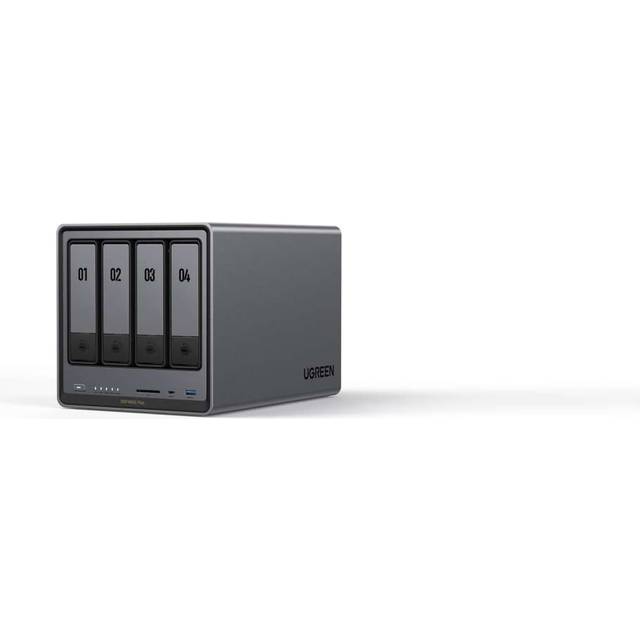UGREEN NASync DXP4800 Plus 8GB RAM 4 Bay SATA Desktop NAS Expansion Enclosure - Black