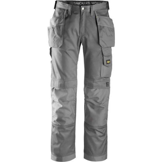 Snickers 3212 DuraTwill Craftsmen Holster Pocket Trousers Grey Waist: