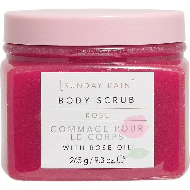 Sunday Rain Rose Body Scrub 265g