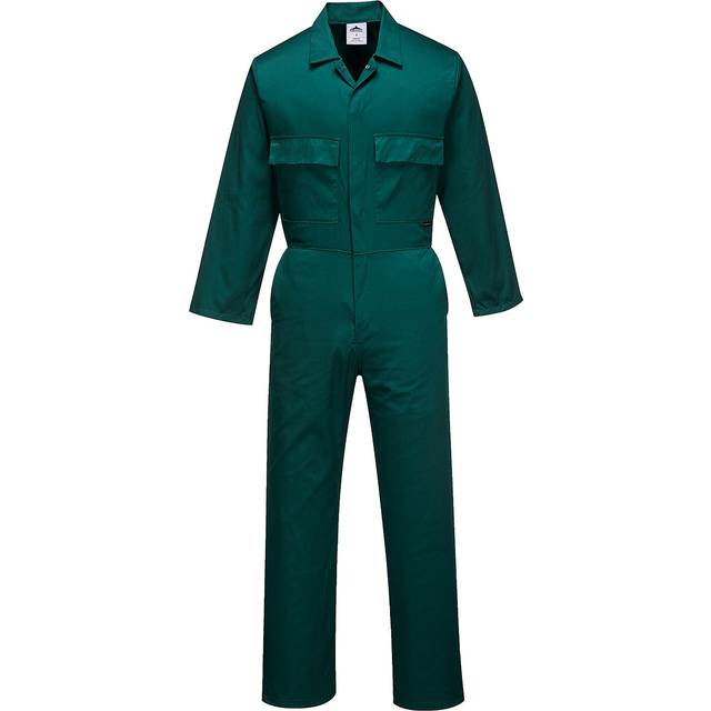 Portwest Euro Work Coverall - Bottle Green - Large