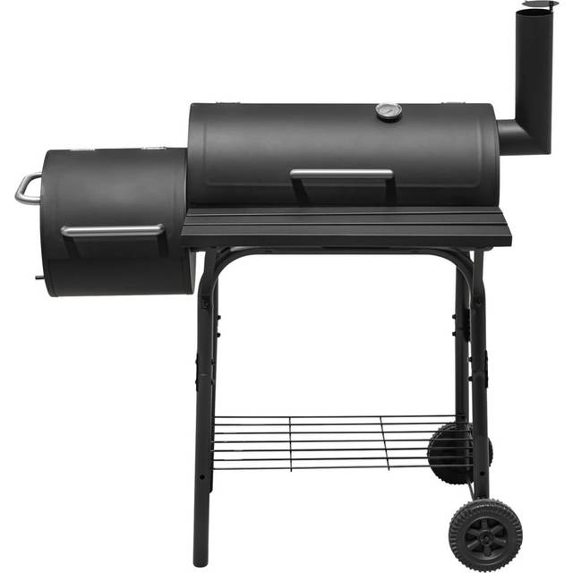Dakota Fields 112cm W Charcoal Grill - Matte Black