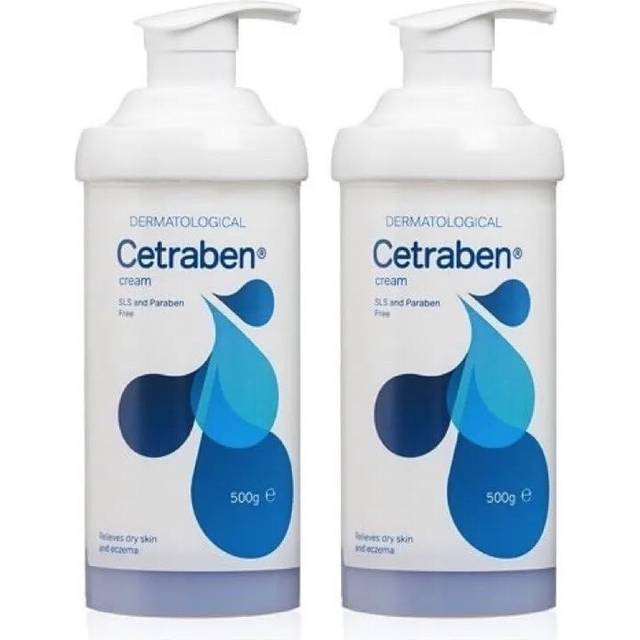 Qty 2 Cetraben Emollient Cream 500g by Cetraben