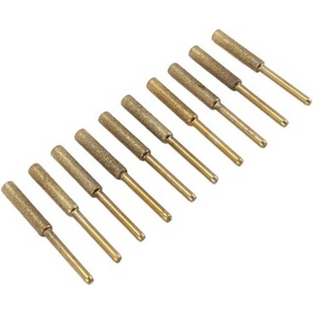 Electric Chainsaw Chain Sharpener Kit, 10pc Titanium Plated Diamond1399