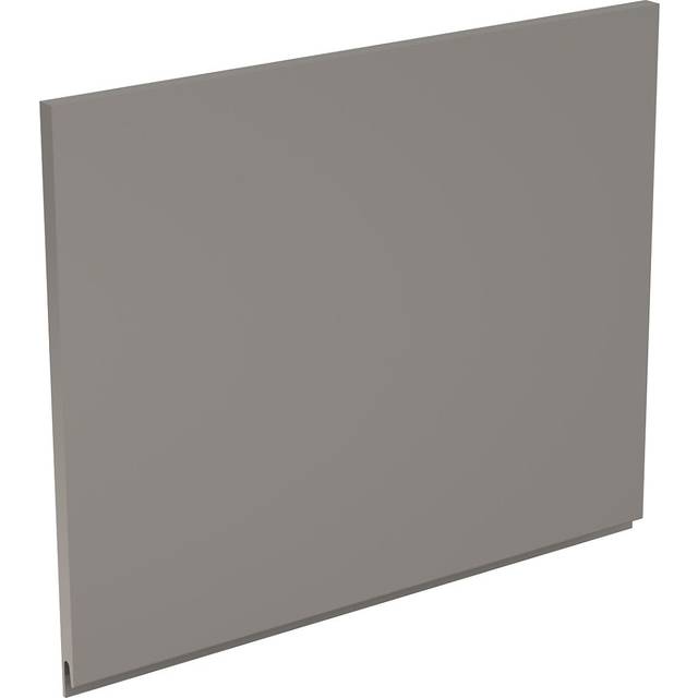 Kitchen Kit Flatpack J-Pull Appliance Door Super Gloss Dust Grey 490x596mm