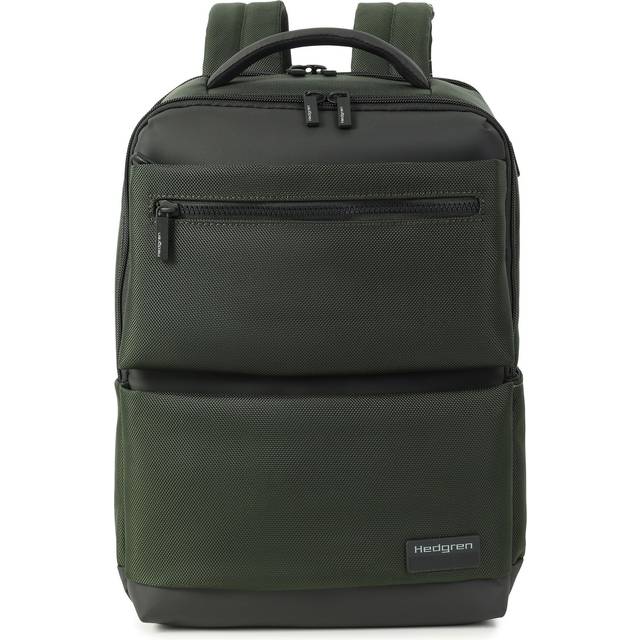 Hedgren Next Drive Daypack RFID protection 40 cm Laptop compartment green