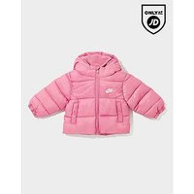 Nike Girls' Wide Baffle Puffer Jacket Infant - Pink - 18-24M