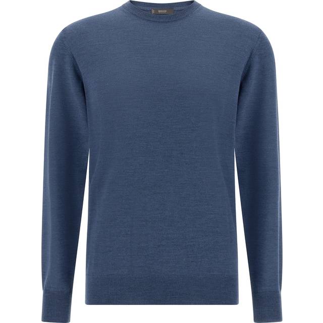 Superfine Merino Sweater - Indigo - Italian label Boggi Milano combines innovative technology with casual staples, ensuring comfort without compromise. Alongside its understated designs, the brand's collections offers features like odour control, UV protection and crease resistance — perfect for days on the go or post-work outings.