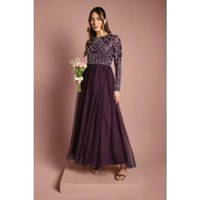 Coast Fig Full Skirted Dress Womens Bridesmaids Dresses