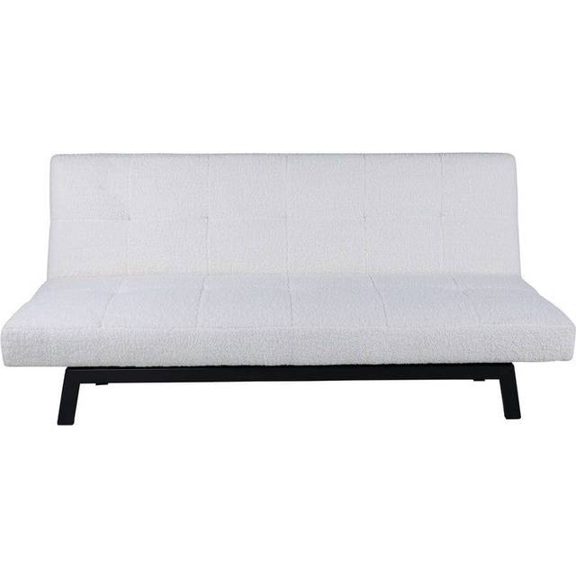 Bodås bäddsoffa vit teddy