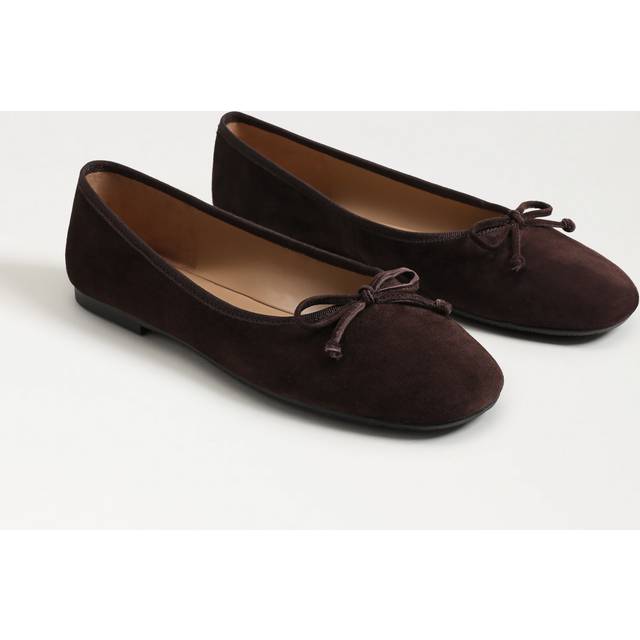 Sam Edelman Alie Leather Ballerina Pumps