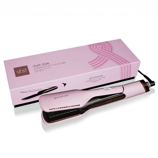 ghd Duet Style Charity Limited Edition Hot Air Styler in Pink Sorbet w