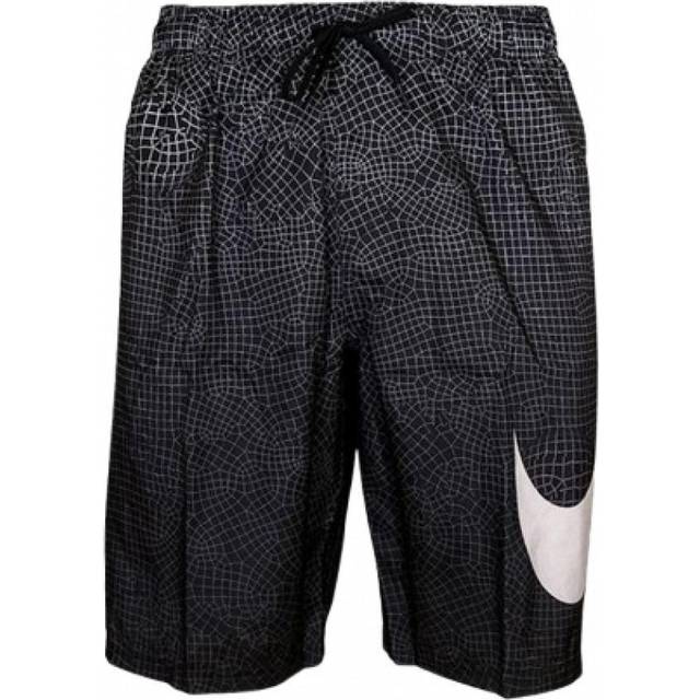 Maxi Logo Printed GRID SWOOSH Swim Shorts size S (S)