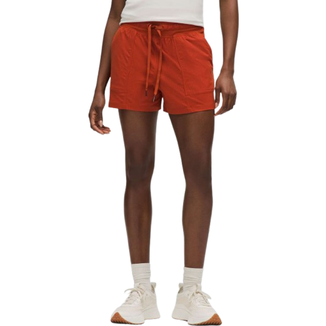 lululemon – Women's Dance Studio High-Rise Shorts – 3.5" – Color Orange – Size 6 - Autumn Rust