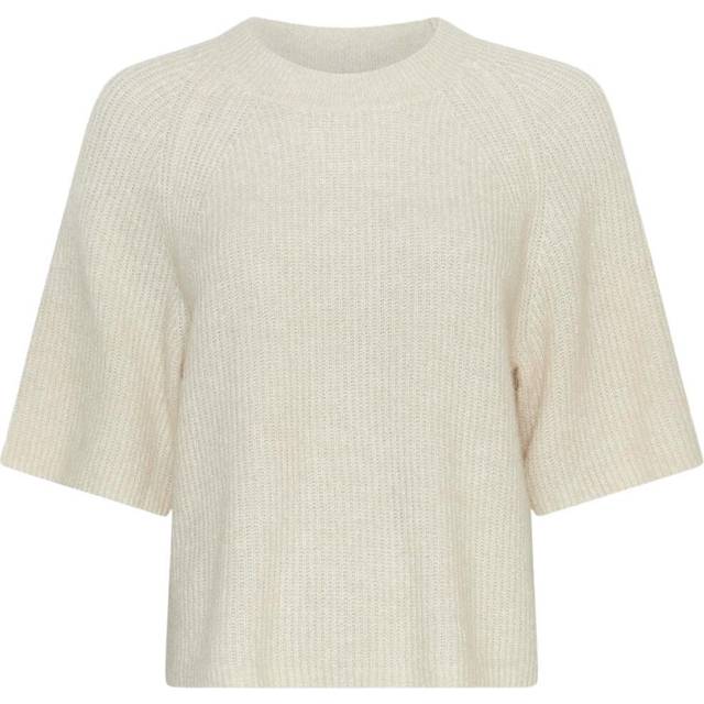 Women's 2/4 sweater Moss Copenhagen Milania Hope - Beige