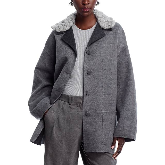 Coat FABIANA FILIPPI Woman color Charcoal - XS