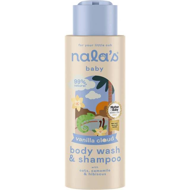 Nala's Baby Body Wash & Shampoo Vanilla Cloud 400ml