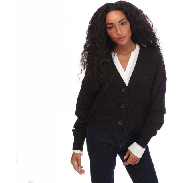 (12-14 UK, Black) Only Womens/Ladies Carol Nice Knitted Cardigan