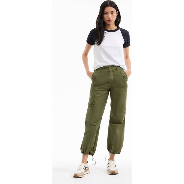 Mandy Parachute Cargo Pants - ARMY - 25