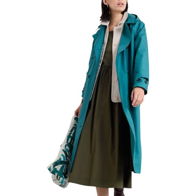 Penweathers Waterproof Trench Coat - Lake